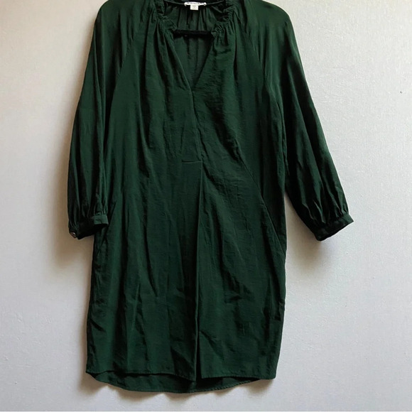 Whistles Dark Green Enora Dress Sz XS - Picture 2 of 15